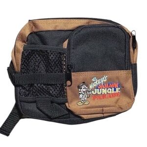 Disney Mickey's Jammin' Jungle Parade Vtg Y2K Rare Fanny Pack Belt Bag
